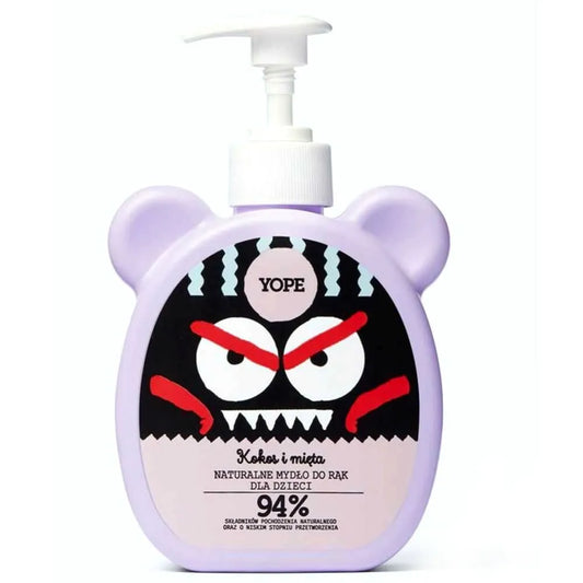 Mydło Dla Dzieci Kokos i Mięta 400 ml - Yope
