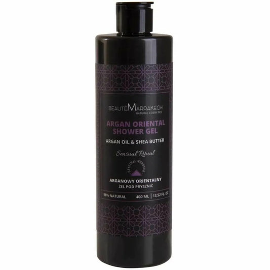Orientalny Żel pod Prysznic Olej Arganowy & Masło Shea 400 ml - Beaute Marrakech