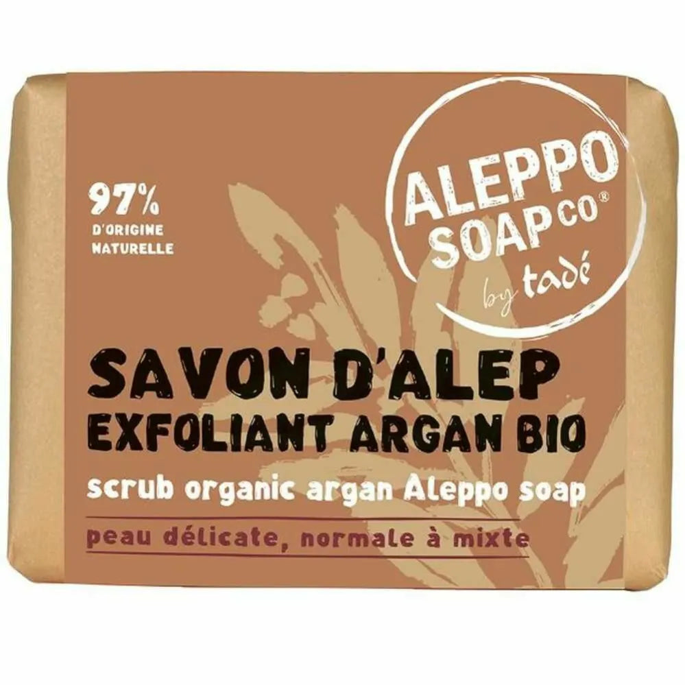 Mydło Aleppo Arganowe Peelingujące 100 g - AS